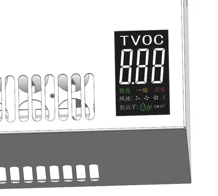 Demir ABS CADR 1600m3/h Duvar Tipi Hava Temizleyici İç Mekan Yüksek Verimli Sterilizasyon
